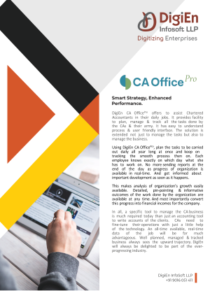 DigiEn CA Office Pro Flyer